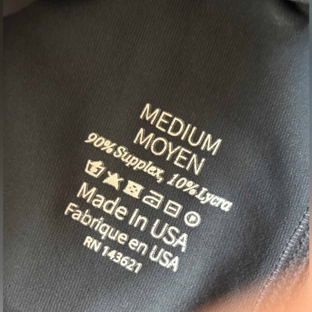 Live the Process Ballet Top Heather Gray M. - Picture 6 of 10